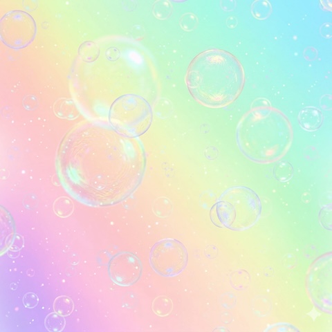 Colorful and bubbles 1 L