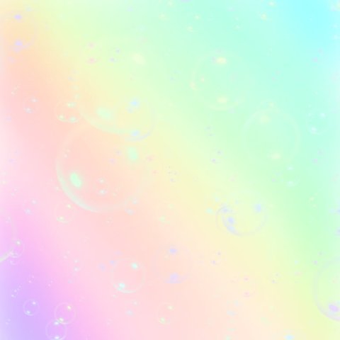 Colorful and bubbles 1