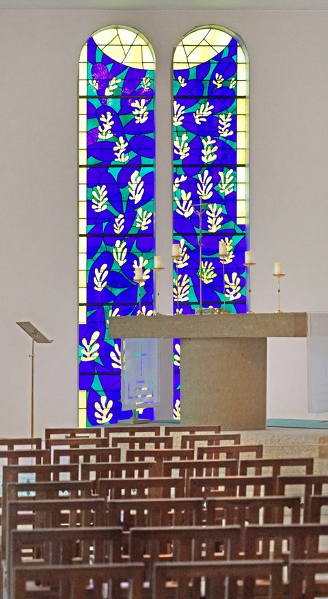 ヴァンスのマティス礼拝堂の祭壇
