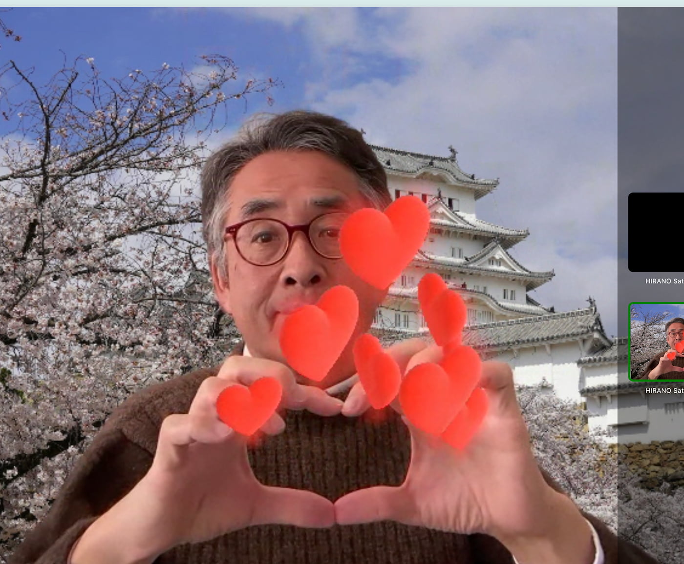 バーチャル背景